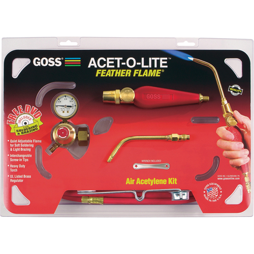 Ensembles de chalumeau pour soudage a&eacute;roac&eacute;tyl&eacute;nique Feather Flame Southpoint Industrial Supply