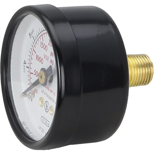 Manom&egrave;tres,  1-1/2", 0 - 4000 psi, Fixation arri&egrave;re, Analogique Southpoint Industrial Supply