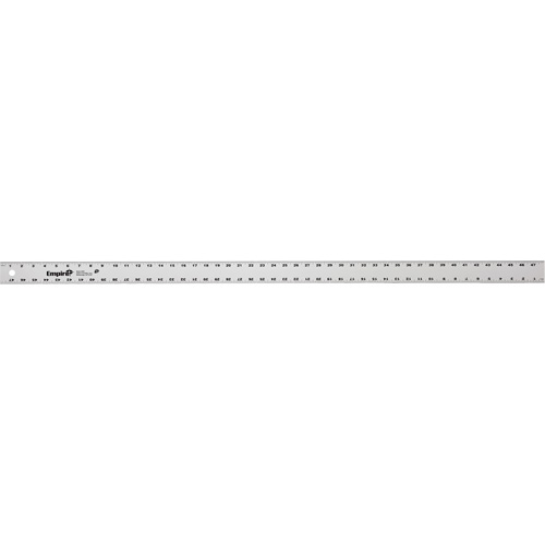 Heavy-Duty Straight Edge, 48" L, Aluminum, 1" Graduations Southpoint Industrial Supply