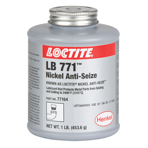Nickel Grade Anti-Seize, Brush Top Can, 2400°F (1315°C) Max. Temp. Southpoint Industrial Supply