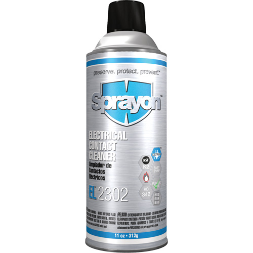 Nettoyant pour contacts &eacute;lectriques EL2302, Canette a&eacute;rosol Southpoint Industrial Supply