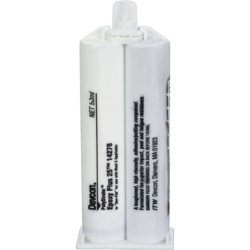 Colle &eacute;poxyde Plus 25, Deux composants, Cartouche double, 50 ml, Gris Southpoint Industrial Supply