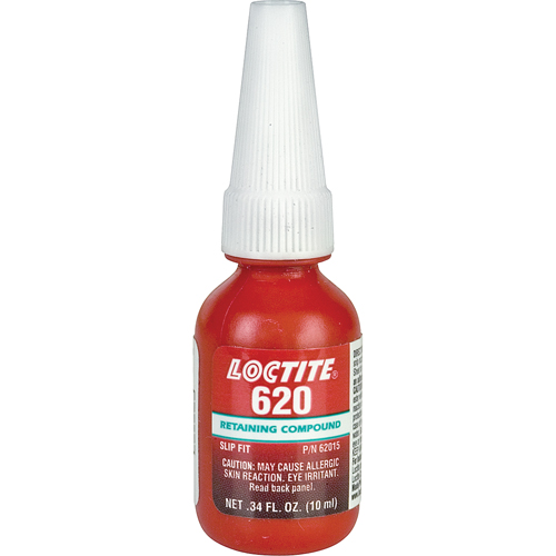 Compos&eacute; de retenue 620 haute temp&eacute;rature, 10 ml, Bouteille, Vert Southpoint Industrial Supply