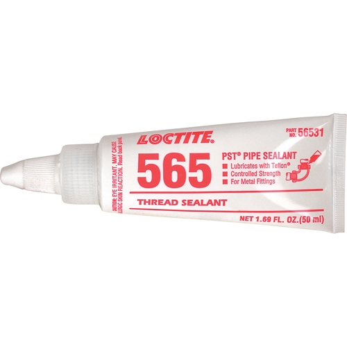 Thread Sealant 565 PST Controlled Strength, Tube, 50 ml, -54° C - 149° C/-65° F - 300° F Southpoint Industrial Supply