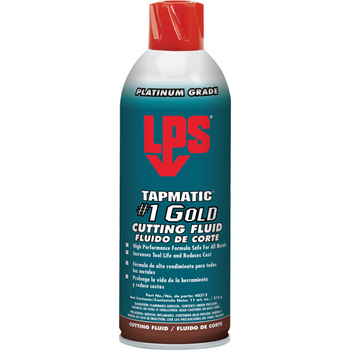 Liquides de coupe # 1 Gold de Tapmatic, 11 oz Southpoint Industrial Supply