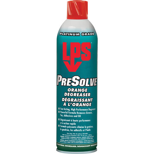 PreSolve&reg; Orange Degreaser, Aerosol Can Southpoint Industrial Supply