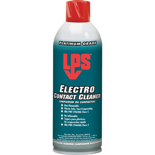 Nettoyant pour contacts Electro, Canette a&eacute;rosol Southpoint Industrial Supply