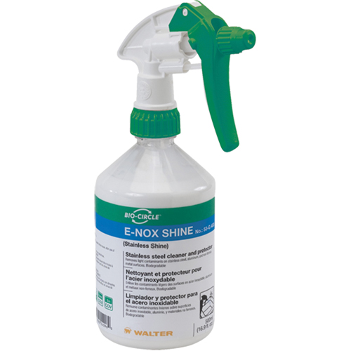 E-Nox Shine Stainless Steel Cleaner & Protector, 500 ml, Trigger Bottle Southpoint Industrial Supply