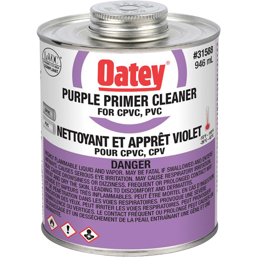 Appr&ecirc;t/nettoyant violet, 946 ml, Canette &agrave; dessus brosse Southpoint Industrial Supply