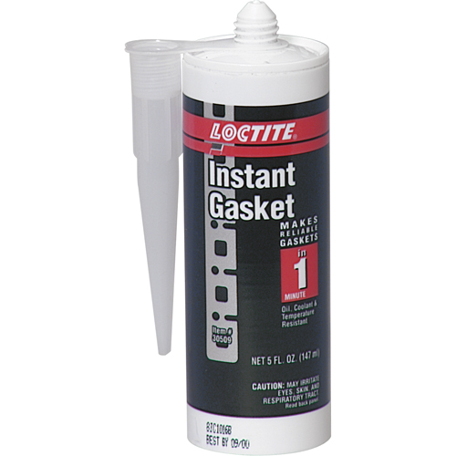Scellant &agrave; joints Instant Gasket, Cartouche, Noir Southpoint Industrial Supply