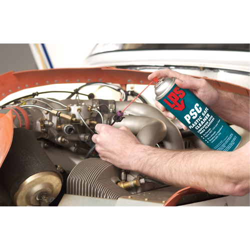 Nettoyant s&eacute;curitaire pour les plastiques PSC, 18 oz, Canette a&eacute;rosol Southpoint Industrial Supply