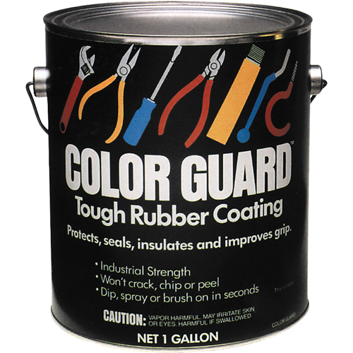 Color Guard Tough Rubber Coating, Red, Gallon Southpoint Industrial Supply