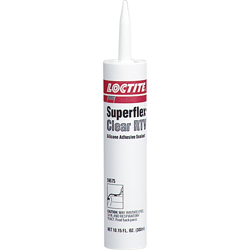 Scellant adh&eacute;sif &agrave; la silicone Superflex RTV, Cartouche, Blanc Southpoint Industrial Supply