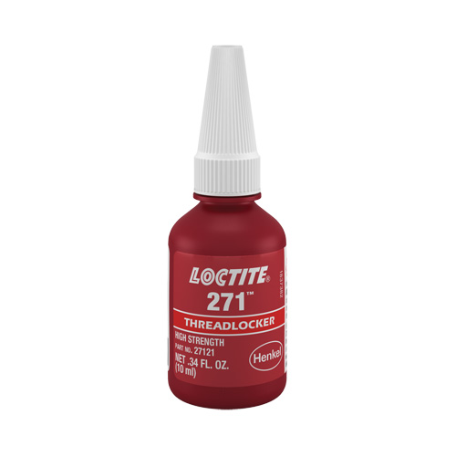 Compos&eacute; de blocage 271, Rouge, &eacute;lev&eacute;, 10 ml, Bouteille Southpoint Industrial Supply