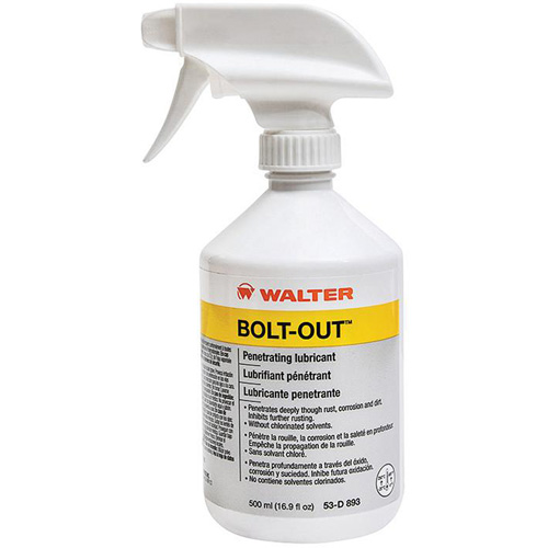 Huile p&eacute;n&eacute;trante Bolt-Out, Bouteille &agrave; g&acirc;chette, 500 ml Southpoint Industrial Supply