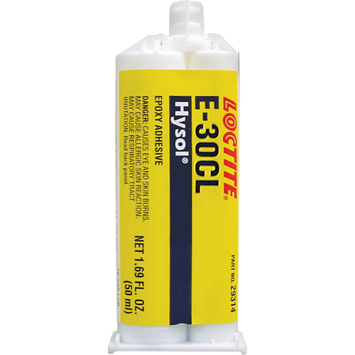 &eacute;poxyde Hysol E-30HP, Deux composants, Cartouche double, 77 g, Transparent Southpoint Industrial Supply