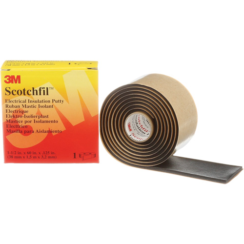 Scotchfil Electrical Insulation Putty, Roll, Black Southpoint Industrial Supply