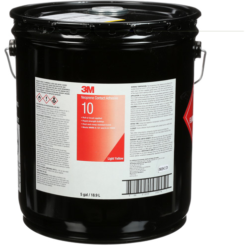 Colle contact Ten Bond, Seau, 5 gal., Jaune Southpoint Industrial Supply