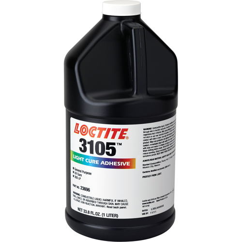 3105 Light Cure Acrylic , 1 L Southpoint Industrial Supply