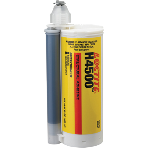 Speedbonder H4500 Structural Adhesive, Two-Part, Dual Cartridge, 678 g., Grey Southpoint Industrial Supply