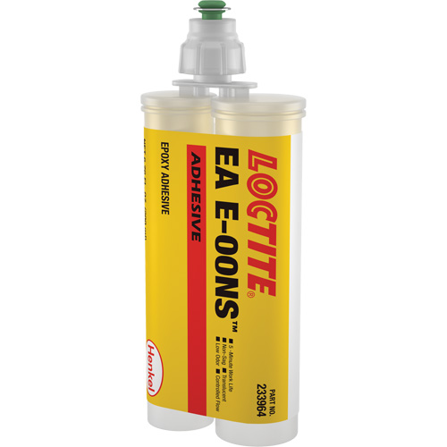 E-00NS Hysol&reg; Epoxy Adhesive, 200 ml, Dual Cartridge, Two-Part, Translucent Southpoint Industrial Supply