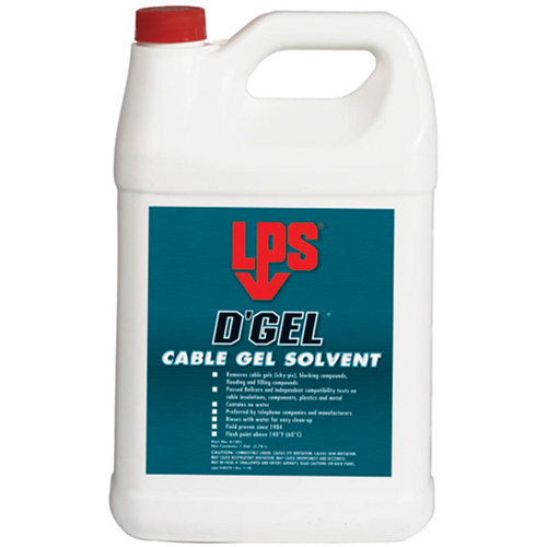 Solvant de gel D'Gel pour c&acirc;bles, 1 gal., Cruche Southpoint Industrial Supply