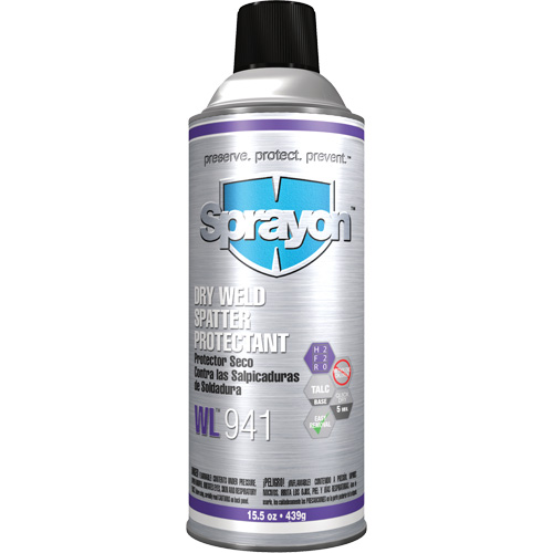 Poudre anti-&eacute;claboussures pour soudeurs Wl941, Canette Southpoint Industrial Supply