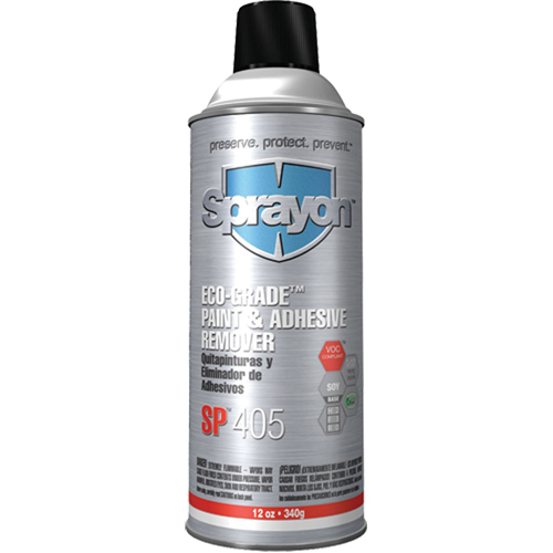 D&eacute;capant pour peinture et adh&eacute;sif &eacute;cologique SP405, 12 oz, Canette a&eacute;rosol Southpoint Industrial Supply