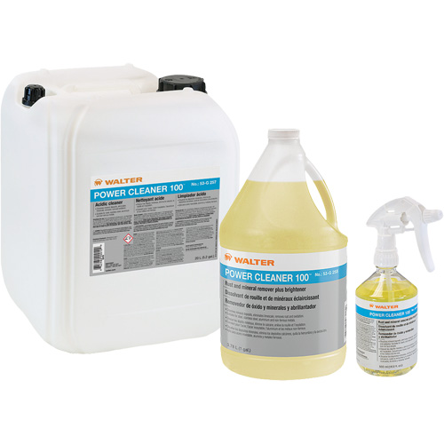 Power Cleaner 100 High Strength Acidic Cleaner, 20 L, Pail Southpoint Industrial Supply