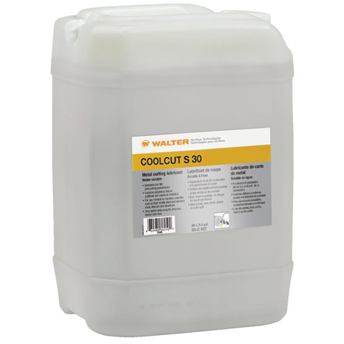 COOLCUT S-30 Water-Miscible Cutting Lubricant, 20 L Southpoint Industrial Supply