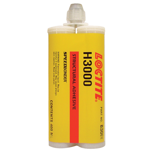 H3000 General Purpose Structural Adhesives, Two-Part, Dual Cartridge, 400 ml, Cream Southpoint Industrial Supply
