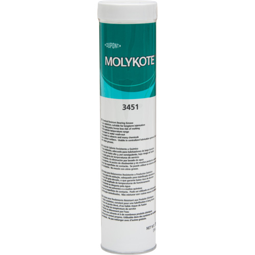 Molykote 3451 Bearing Grease, 550 g, Cartridge Southpoint Industrial Supply