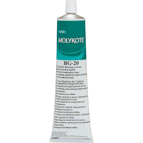 Graisse de roulement haute performance Molykote BG 20, 150 g, Bouteille Southpoint Industrial Supply
