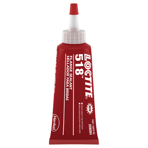 Scellant &agrave; collerettes 518, Tube, Rouge Southpoint Industrial Supply