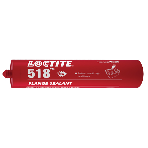 Scellant &agrave; collerettes 518, Cartouche, Rouge Southpoint Industrial Supply