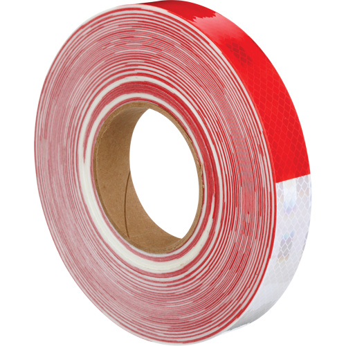 Ruban de masquage Diamond Grade de 3M, 1" la x 150' lo, Rouge & blanc Southpoint Industrial Supply