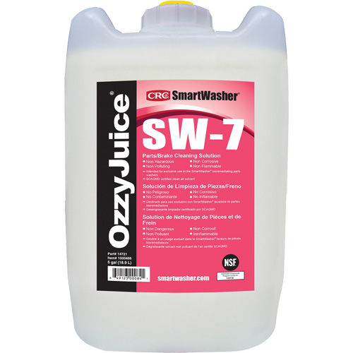 Solution nettoyante SmartWasher OzzyJuice, Cruche Southpoint Industrial Supply