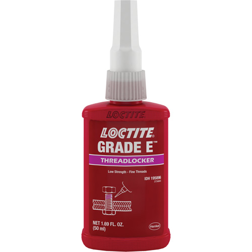 Compos&eacute; de blocage 080 de calibre E, Mauve, Basse, 50 ml, Bouteille Southpoint Industrial Supply