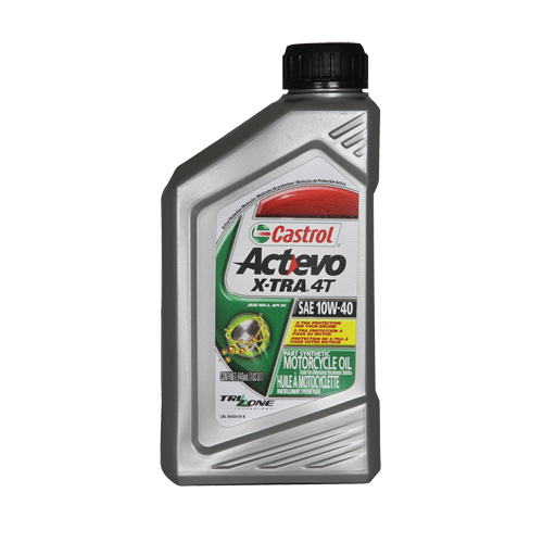 ACTEVO&reg; 4T 10W40 Motorcycle Oil, 946 ml, Bottle Southpoint Industrial Supply
