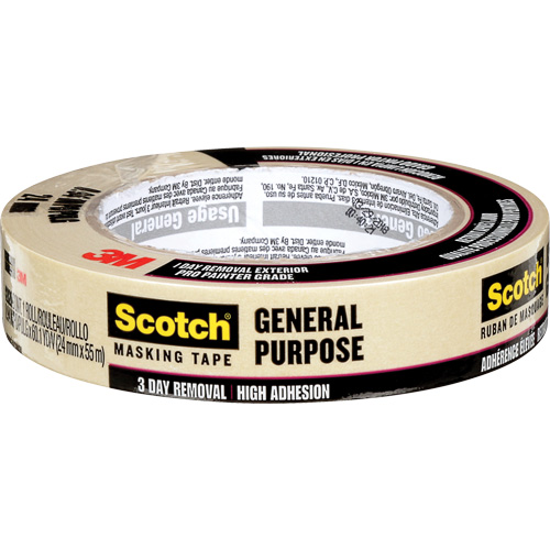 Ruban-cache &agrave; usage g&eacute;n&eacute;ral 2020 Scotch 2020, 24 mm (1") x 55 m (180'), Havane Southpoint Industrial Supply