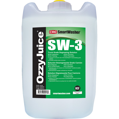 Solution d&eacute;graissante pour camion SmartWasher OzzyJuice, Cruche Southpoint Industrial Supply