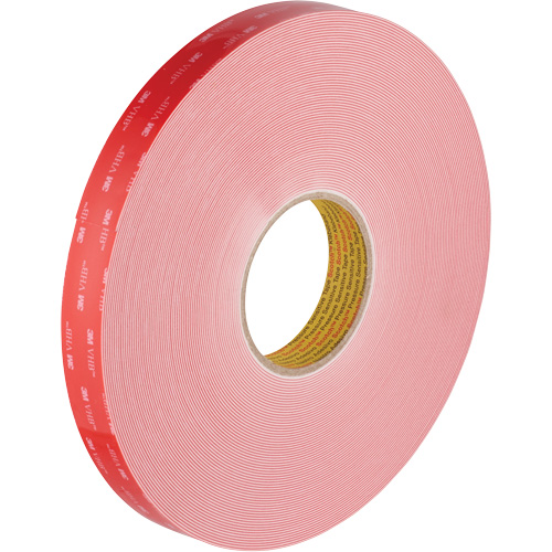 VHB Tape, 32.9 m (108') L x 1117.6 mm (44") W, 0.028 mm, Acrylic Southpoint Industrial Supply
