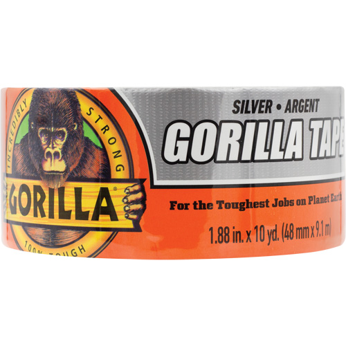 Duct Tape, 17 mils, Silver, 48 mm (2") x 9.14 m (30') Southpoint Industrial Supply