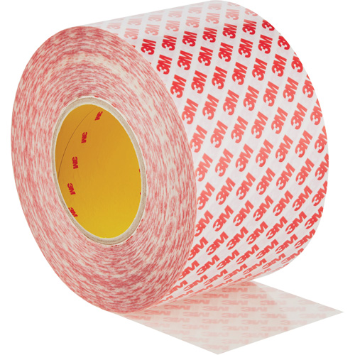 Double-Sided Adhesive Tape, Polyester, 100 mm (3.93") W x 50 m (164') L, 8 mils Thick Southpoint Industrial Supply