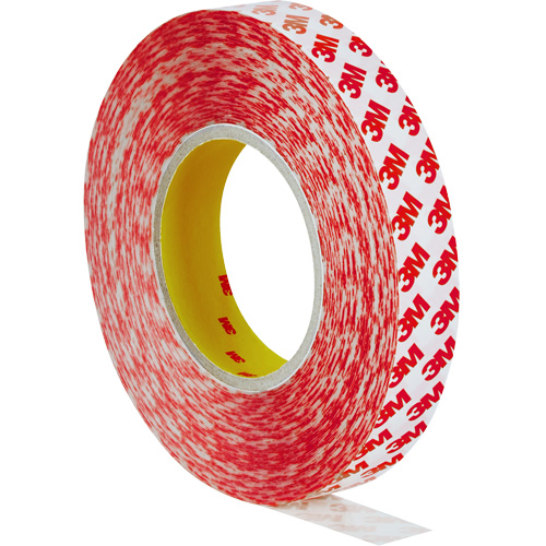 Double-Sided Adhesive Tape, Polyester, 25 mm (0.98") W x 50 m (164') L, 8 mils Thick Southpoint Industrial Supply