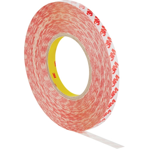 Double-Sided Adhesive Tape, Polyester, 19 mm (0.75") W x 50 m (164') L, 8 mils Thick Southpoint Industrial Supply
