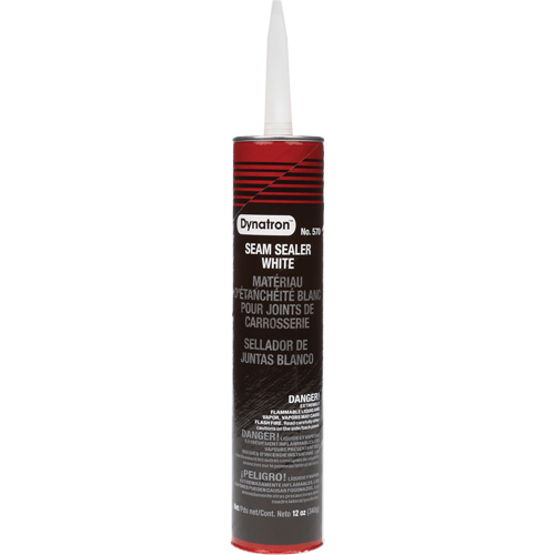 Dynatron Caulk Auto Seam Sealer, 12 oz., Cartridge, White Southpoint Industrial Supply