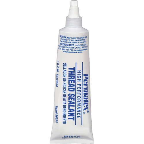 Scellant pour filetage haute performances, Tube, 250 ml, -54° C - 149° C/-65° F - 300° F Southpoint Industrial Supply