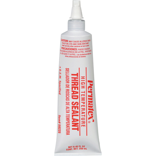High Temperature Thread Sealant, Tube, 250 ml, -54° C - 204° C/-65° F - 400° F Southpoint Industrial Supply