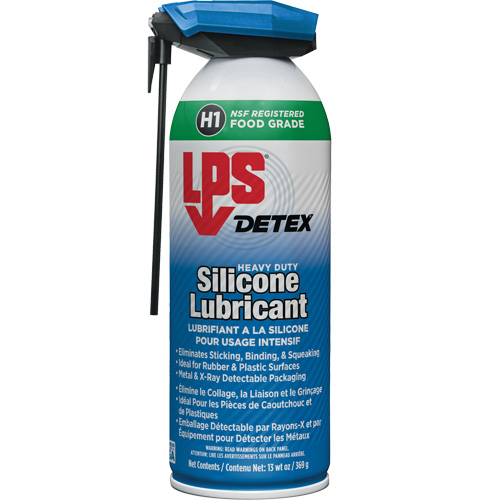 Lubrifiant au silicone pour usage intensif Detex, Canette a&eacute;rosol Southpoint Industrial Supply